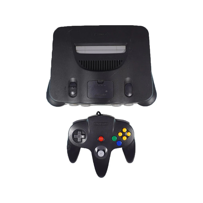 (Pre-Owned) Nintendo 64 Video Game Console - Black - ريترو